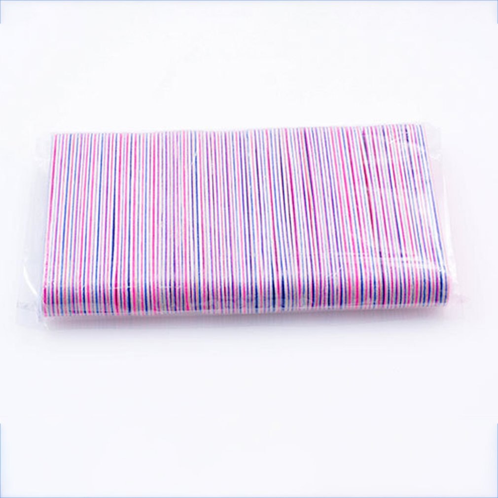 Eco-Friendly Manicure Polish Sanding Nail File Half Sanding Sandpaper Nail Sanding Blocks Grinding Polishing Tool