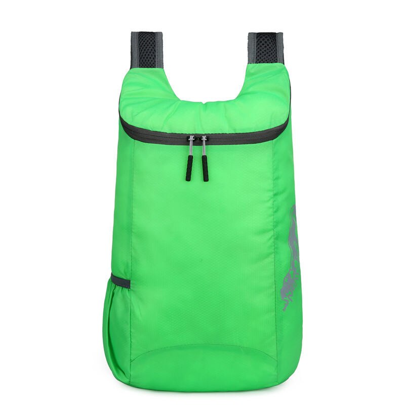 Zwemmen Opbergtas Mannen Vrouwen Ultralight Opvouwbare Tas Lichtgewicht Packable Rugzak, Opvouwbare Tas: Green