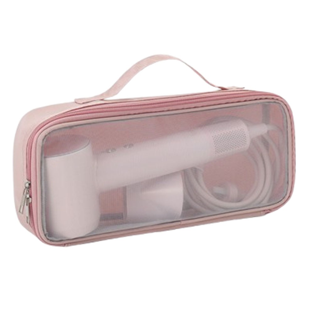 Travel Organizer Hair Dryer Carrying Case Dustproof Protective Cover Hair Curler Storage Bag Portable Zipper Desugn: VIOLET/紫罗兰
