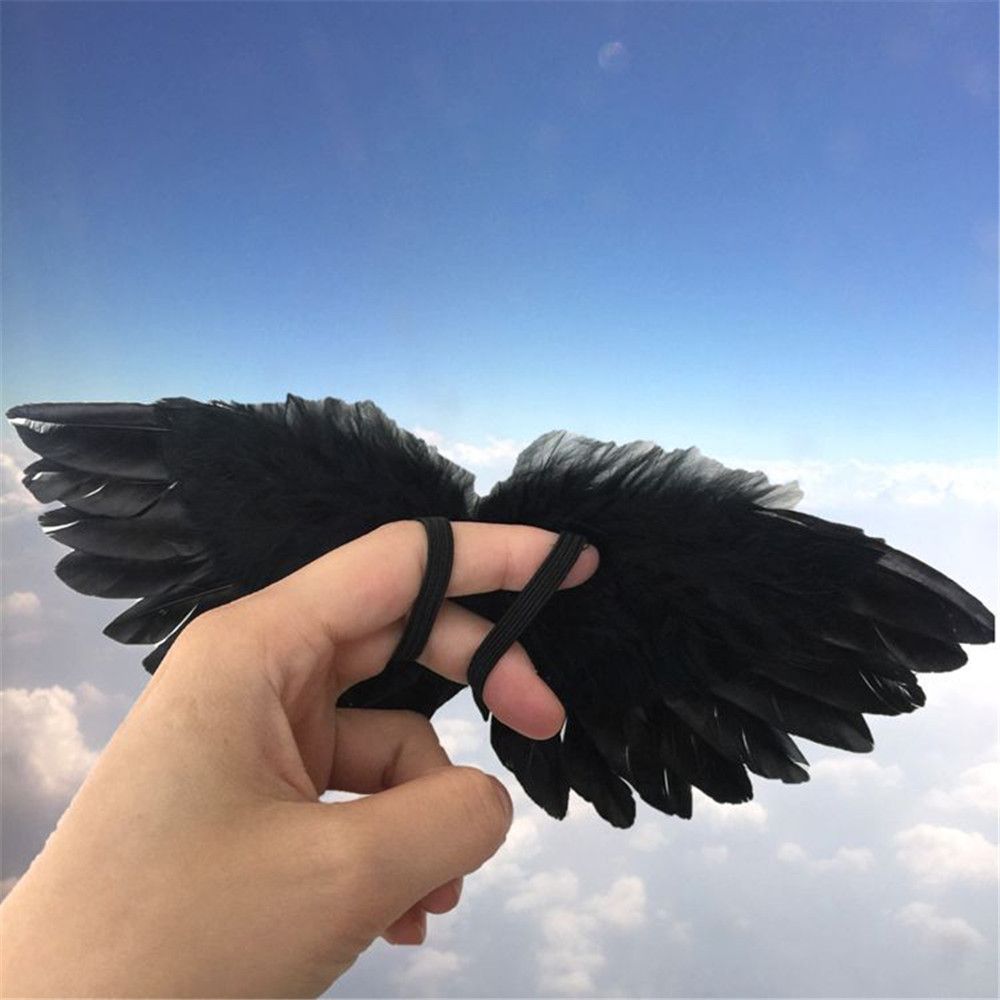 Easter Wing Props Hanging Ornements Mini Feather Valentines Day Angel Wing Doll Clothes Wing