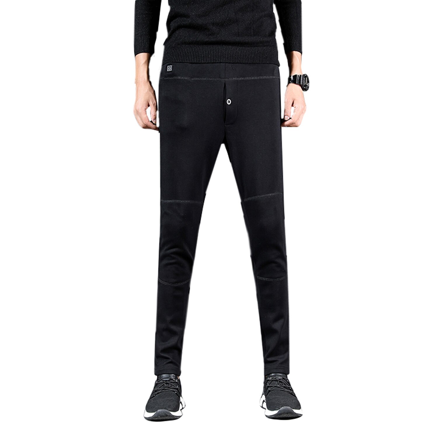 Usb Verwarmde Broek Vrouwen Oplaadbare Slim Verdikking Verwarmde Baselayer Broek Sprot Thermische Hoge Taille Legging Warm Camping