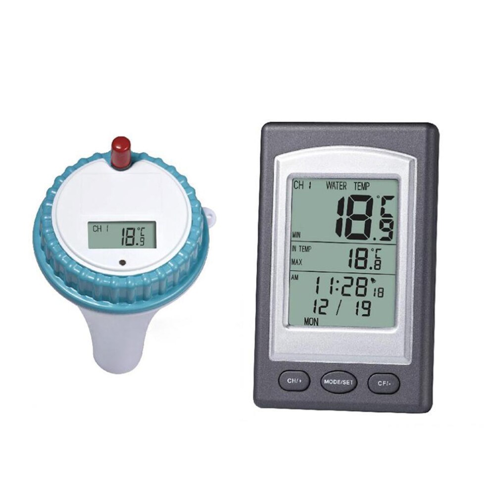 Swimmingpool termometer trådløst digitalt flydende termometer pool vand termometer (uden batteri)