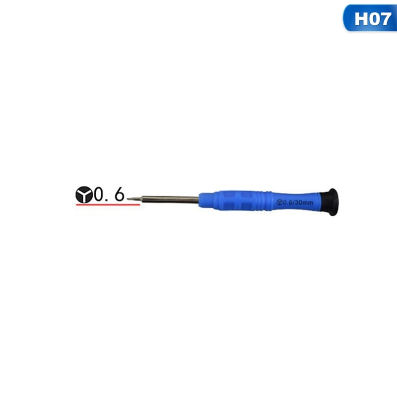 1 Pcs Mini Precisie Schroevendraaier Handen Gereedschap Voor Iphone 4S 5S 6 6S 7 Voor Samsung Telefoon tablet Reparatie Tools: 07