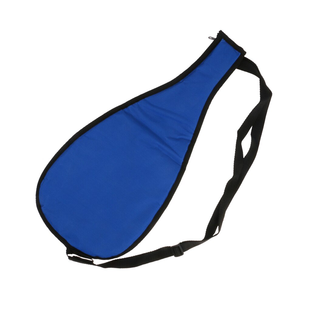 Stand up padle blade beskyttende taske opbevaringspose til kajak kano surfpaddle blade opbevaringspose: Blå 57 26.5 cm