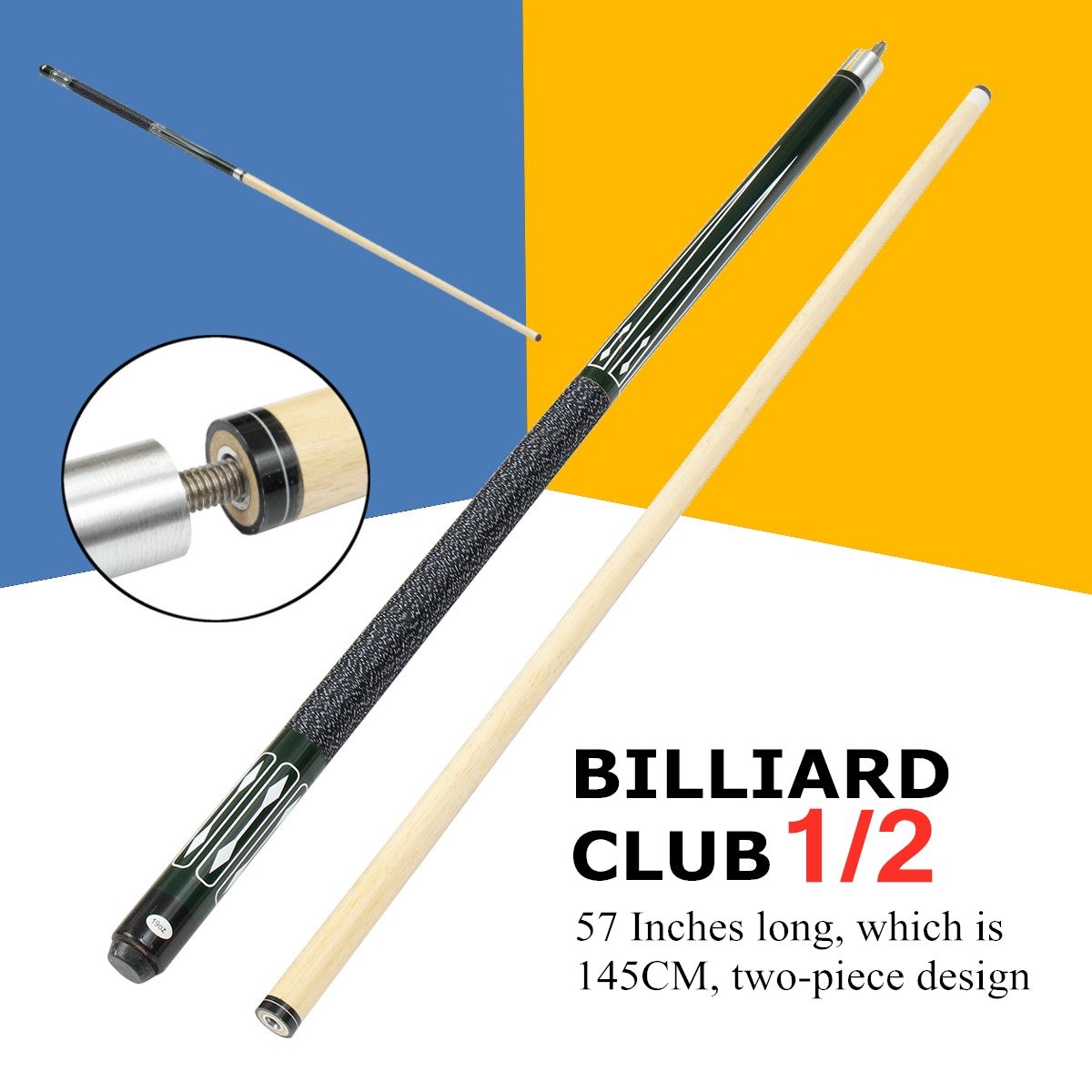 Billiard-Cue Pool-Cue-Stick Billiard-Shaft Wooden Pool-Cue-Tips Billiard House Bar Entertainment Snooker Accessories