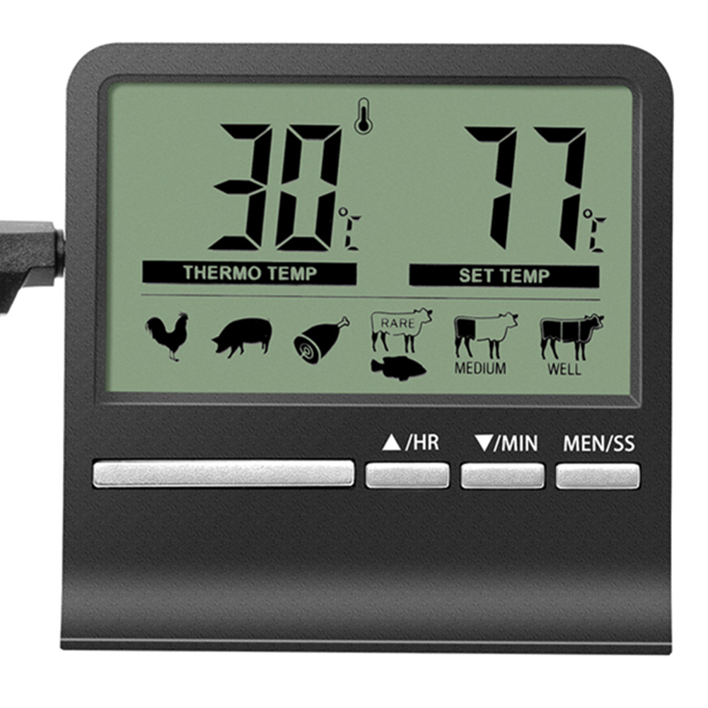 Termómetro Digital de cocina para carne, agua, leche, sonda para cocinar, barbacoa, horno electrónico, bolígrafo de medición,