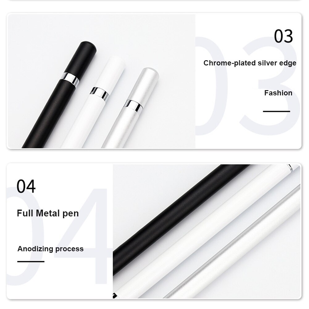 Touch Pen Tablet Screen Pen Thin WK3006 2 in 1 Stylus Ballpoint Capacitive Disc Tip Stylus for Phone Tablet