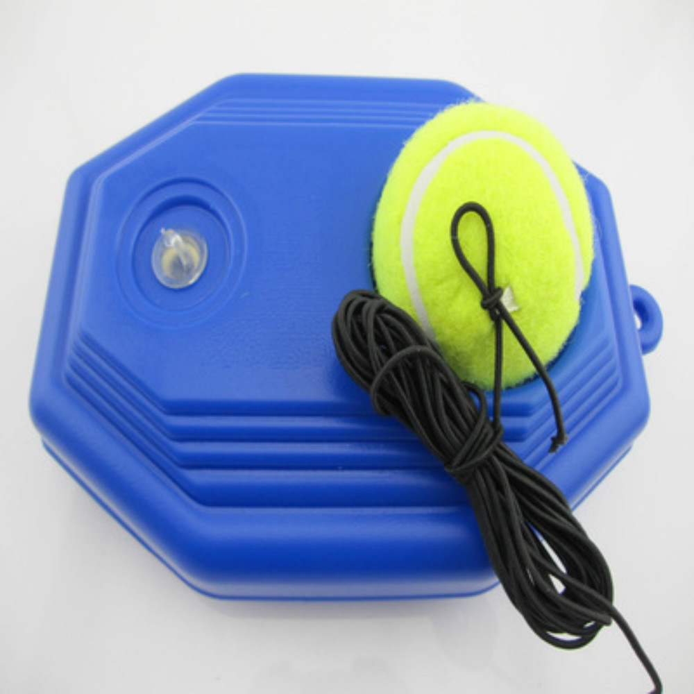 Entrenamiento pelota de tenis Base pelota de tenis individual entrenamiento práctica taladro bolas Base posterior auto-estudio principiantes accesorios de entrenadores