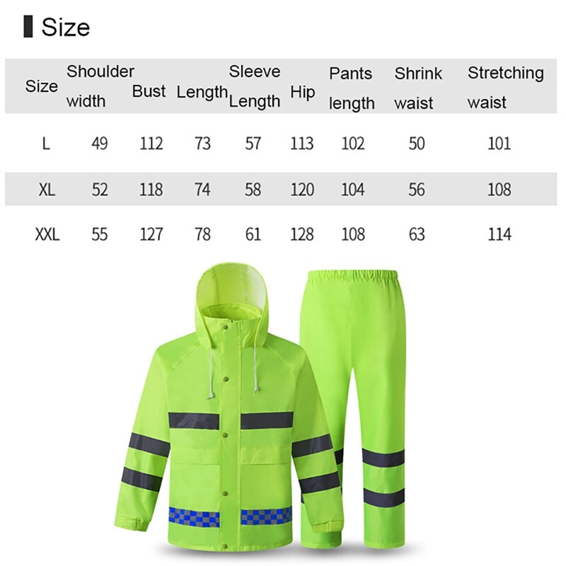 Fleecevest met hoge zichtbaarheid, fluorescerend geel