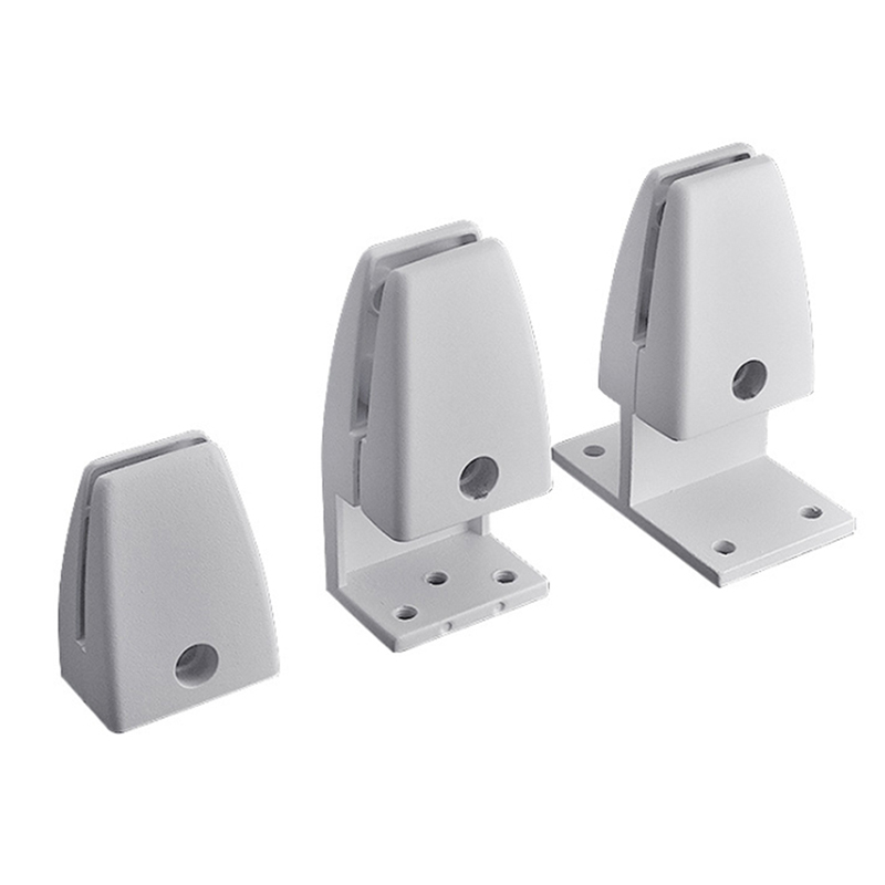 Office Desk Glass Screen Folder Clip Aluminum Alloy/Plastic Shelf Glass Shelf Holder Glass Clamps Support Bracket L/Y