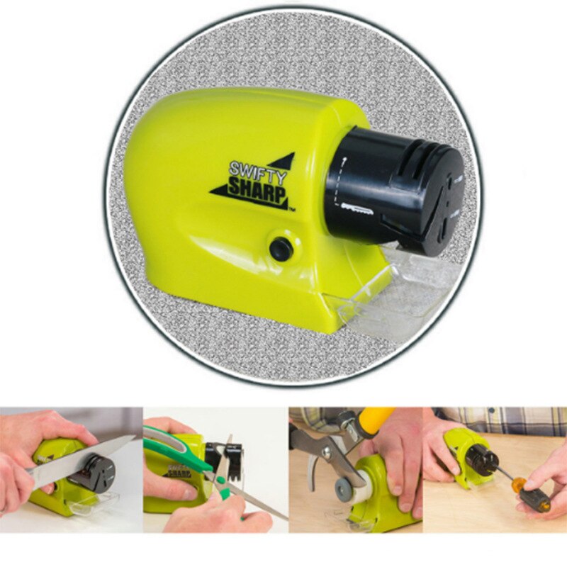 Knife sharpener kitchen multi-function electric whetstone kitchen knife scissors fruit knife sharpening tool kitchen accessories
