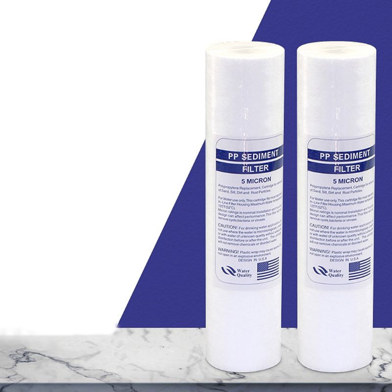 5Pcs Replacement Water Sediment Filters (5 Micron) 10 inch Cartridges