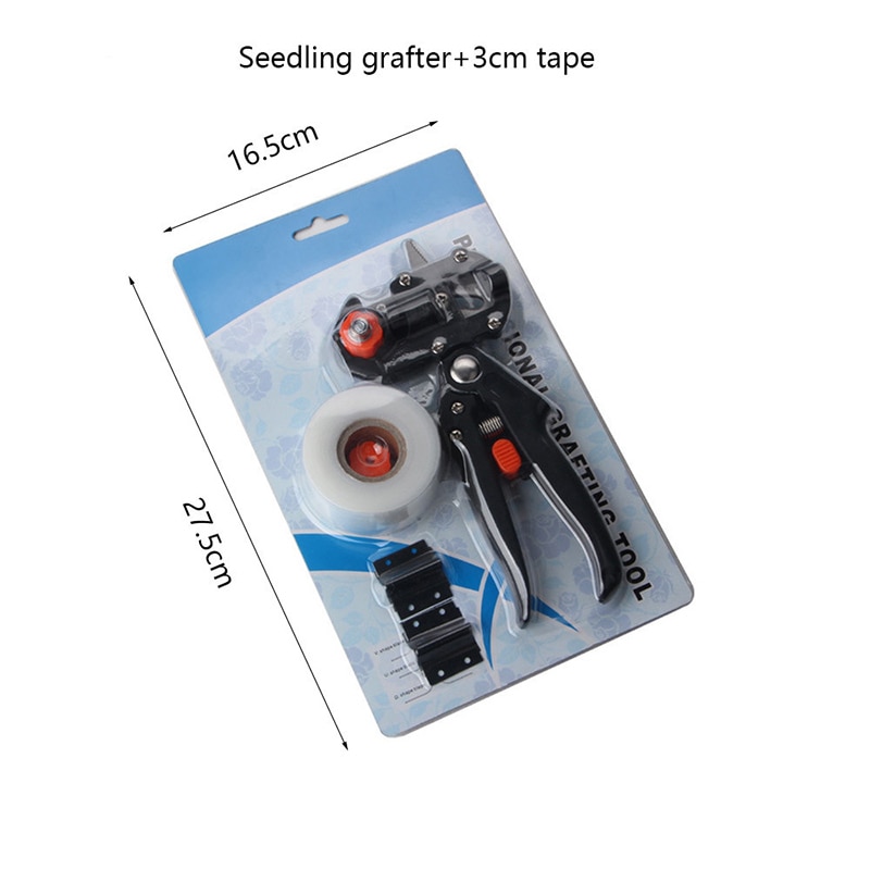 Garden Grafting Tool Pruner Kit with Grafting Tapes Plant Branch Twig Vine Fruit Tree Cutting Scissors Shear Garden Tools