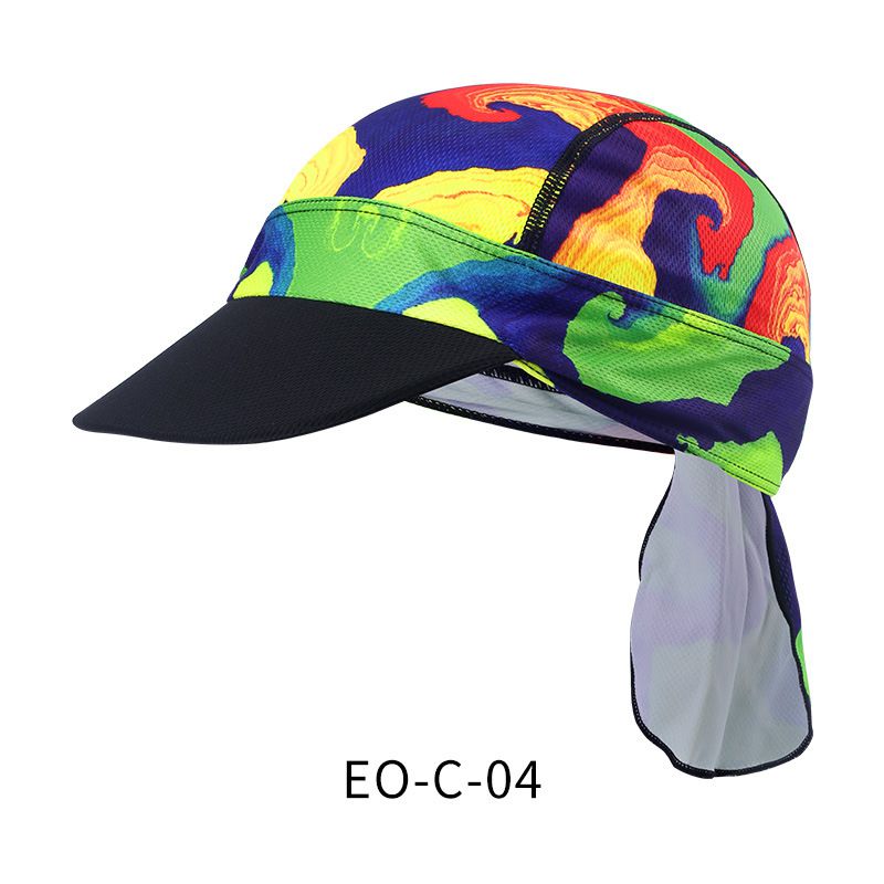 Hiking Cap Quick Drying Breathable Anti-sweat Sunshade Folding Flap Hat Headwear For Bicycle Riding Running Fishing Climbing: A4