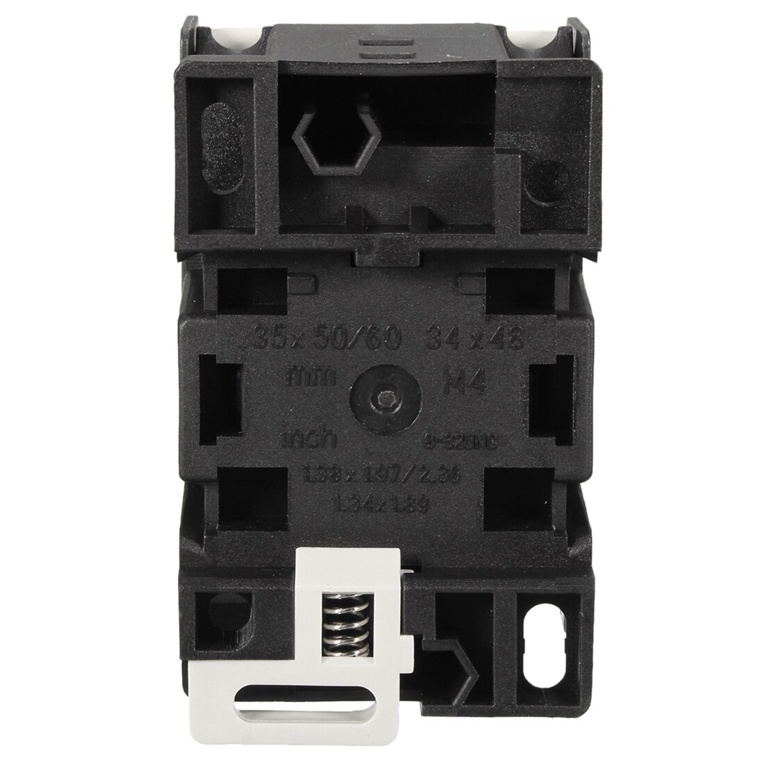 Ac-kontaktor  ac220v spole 18a 3- fas 1no 50/60hz motorstartrelä  lc1 d1810 svart