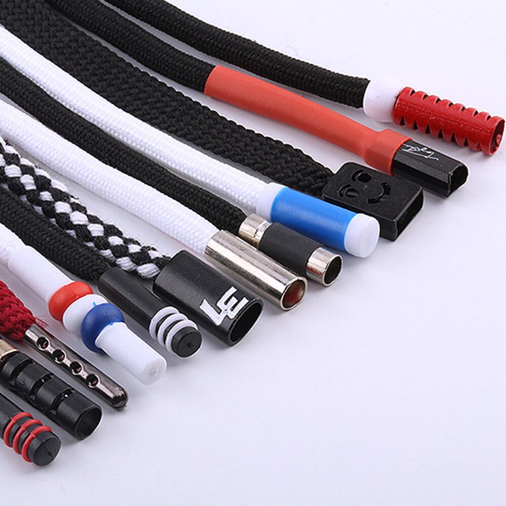 Jogginghose Kordel Band Mit Metall Kopf Sport Hosen Baumwolle Seil Gürtel Hoodies Zubehör DIY NäHenne Band Liefert