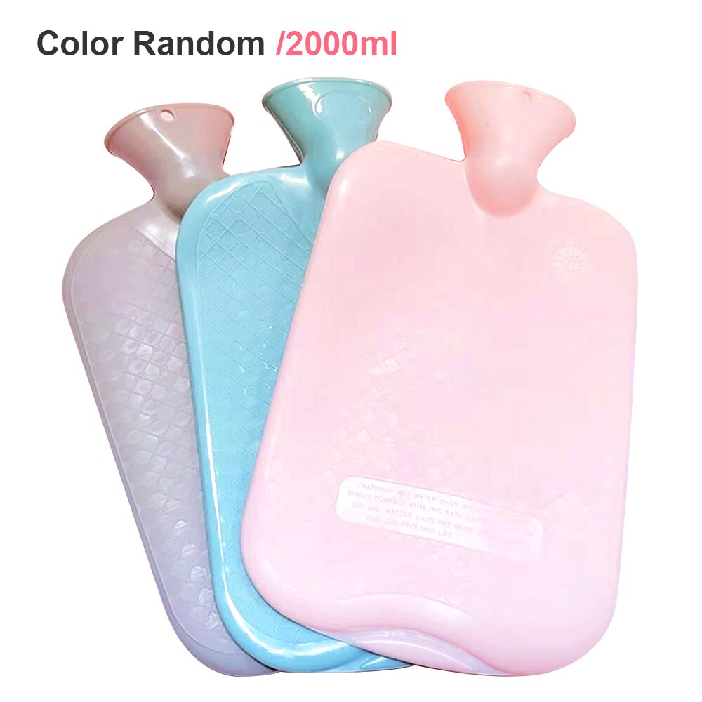 250Ml-2000Ml Kleine Rubber Warm Water Zak Meisjes Draagbare Hand Warme Voeten Dikke Hoge Dichtheid Rubber Hand tas Warming Winter Fles: 11