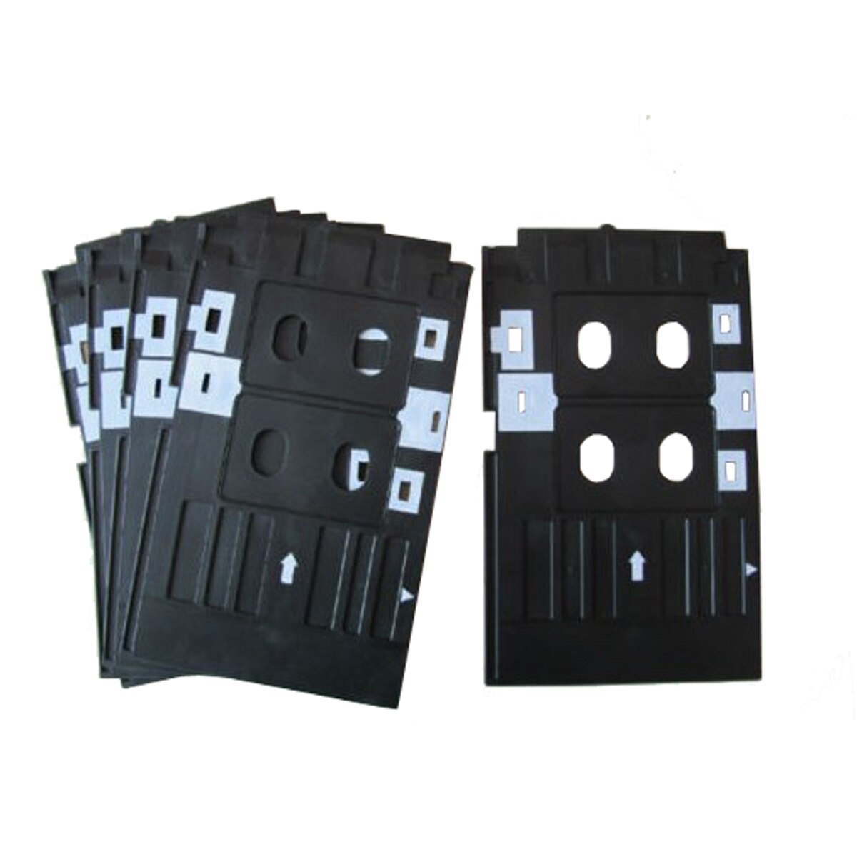 For Epson L800 PVC ID Card Tray L801 L805 P50 T60 R290 R330 R390 Px700w Px800FW Px665 px660 Inkjet Printer Tray: 5 PVC card tray