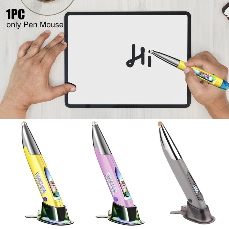 Accessories Ergonomic Wireless Optical Mouse Pen Mini Mice 2.4G USB Pocket Rechargeable Right Left Hand Portable Home Office
