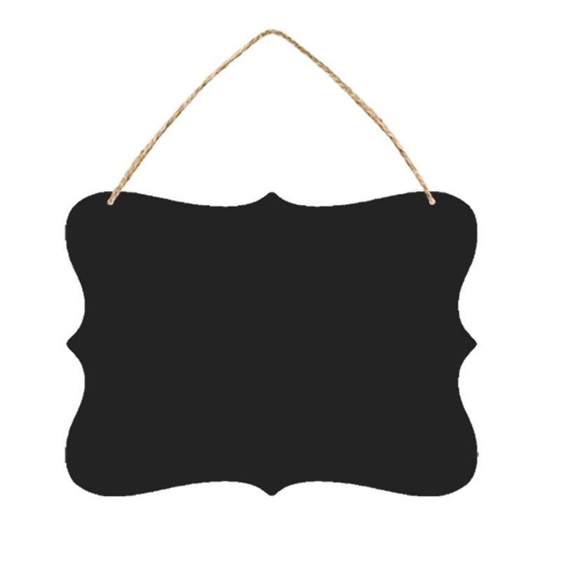 Lille tavle mini dobbeltsidet opslagstavle i træ etiket prisskilt tavler børn tavle , 23 x 17cm