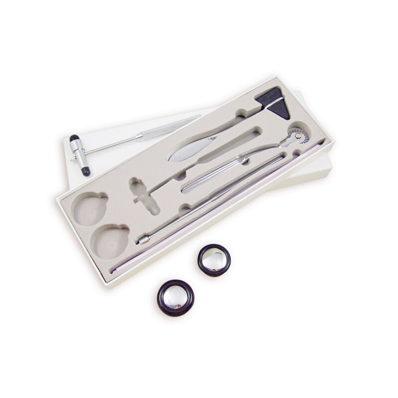 5 IN 1 Medizinische Neurologischen Hammer Set Kit Percussion Hammer Medizinische Diagnose Reflex Hammer Massage Gesundheit Pflege