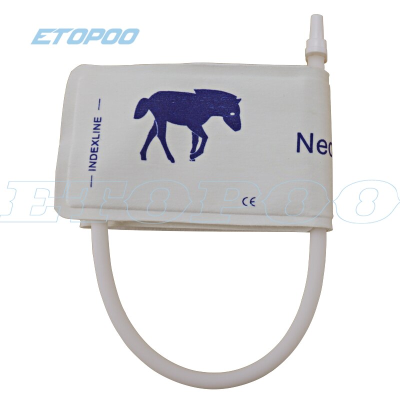 Veterinary Blood Pressure Cuff of Patient Monitor All Size Elephant Horse Dog Cat and Mouse for Small Animals with Single Tube