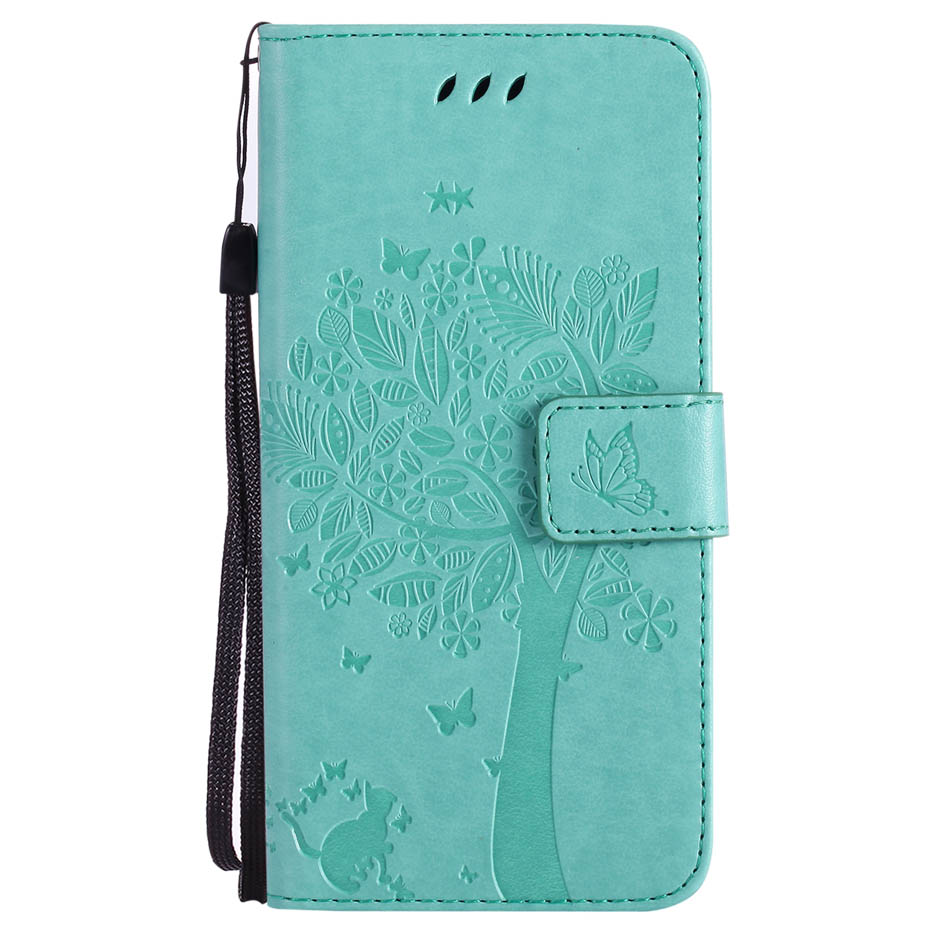 Para Nokia 2,3 6,2 pulgadas Original de lujo funda de silicona para Nokia 2,3 cartera Flip Funda de cuero para Nokia 2,3 cubierta: Green