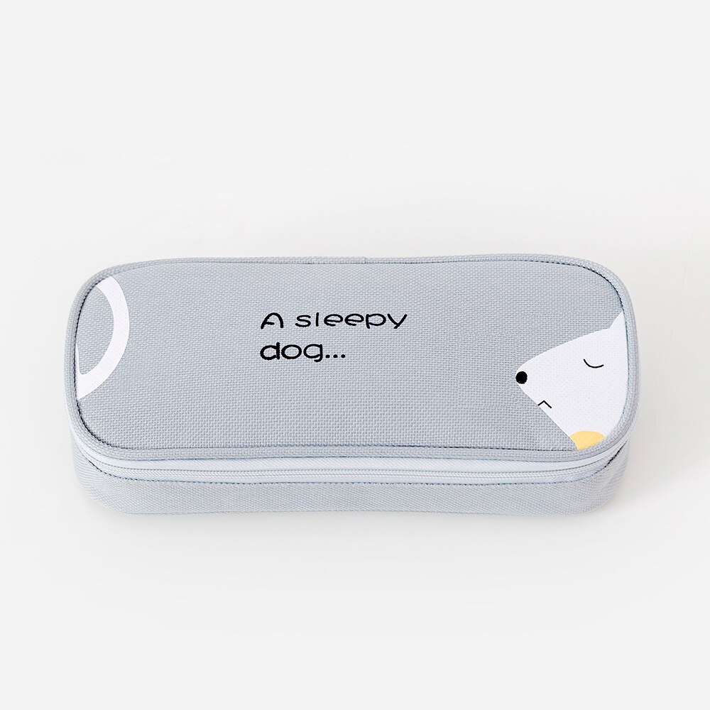 Fengdong School Stationery Pencil Bag For Boys Large Capacity Cute Animal Pen Bag Children School Pencil Case School Products