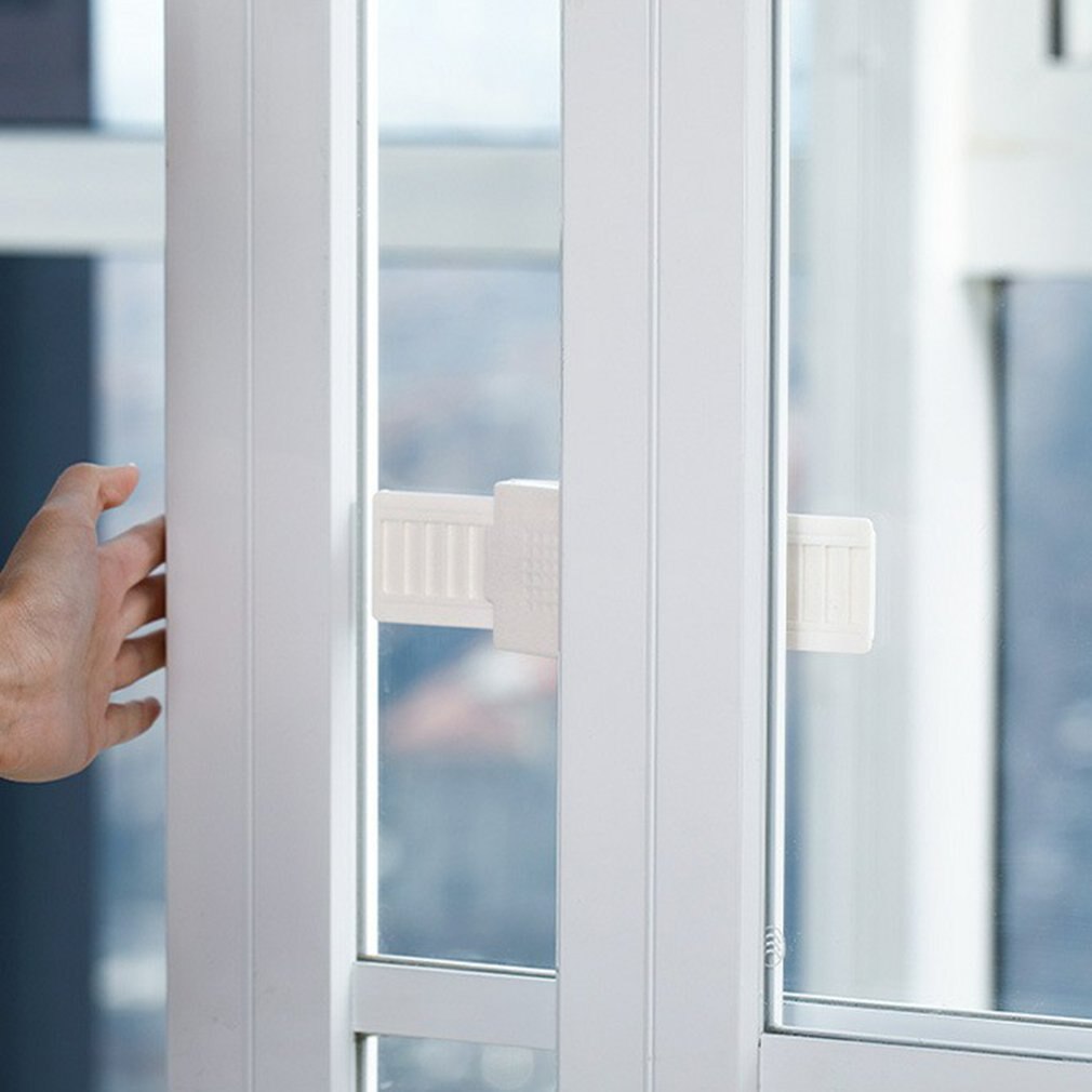 Glass Sliding Window Lock Child Sliding Door Lock And Window Safety Lock Buckle Baby Sliding Anti-opening And Pinching