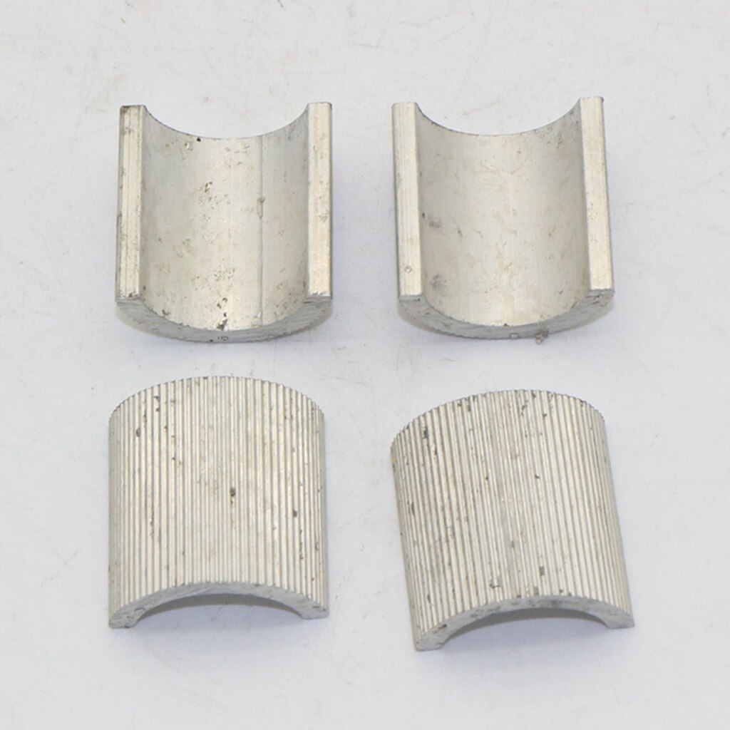 4 Pack von Motorrad Lenker Distanzscheiben, 7/8 zoll bis 1 zoll 22 zu 25mm, Silber
