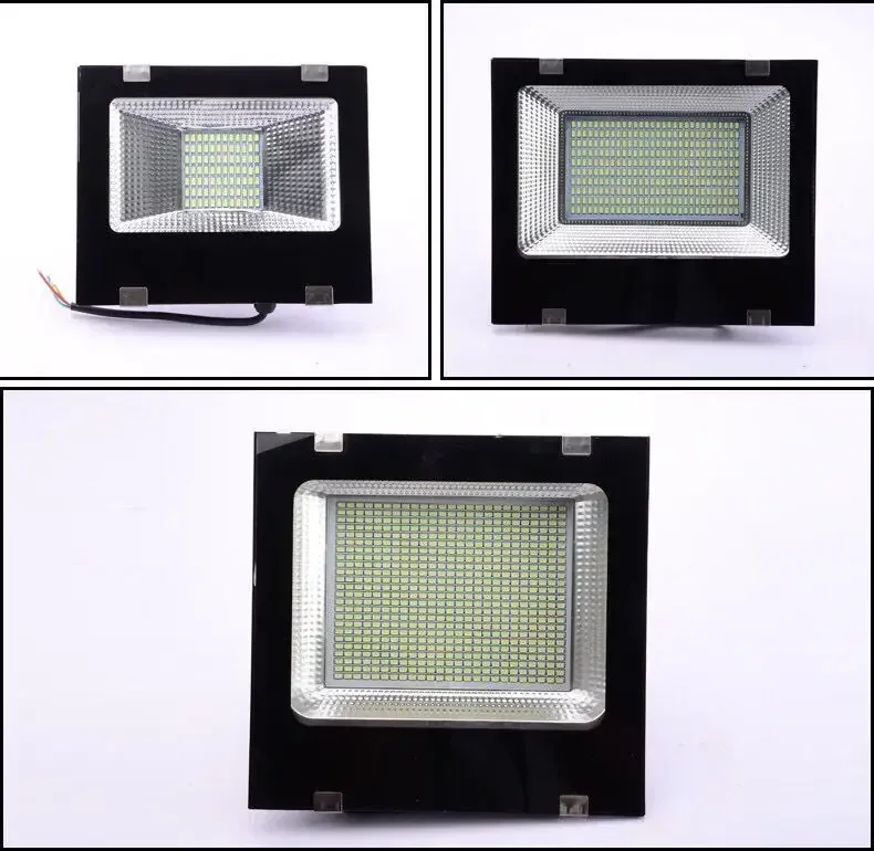 Lâmpada de parede externa LED 600W 500W 1000W Holofote LED de alta potência ao ar livre à prova d'água holofote iluminações de jardim