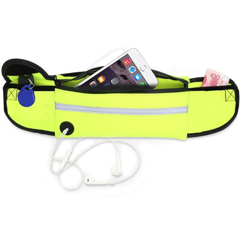 Hand Gratis Elastische Hondenlijn Verstelbare Gewatteerde Taille Reflecterende Running Jogging Wandelen Huisdier Lood Riem Met Pouch Tassen