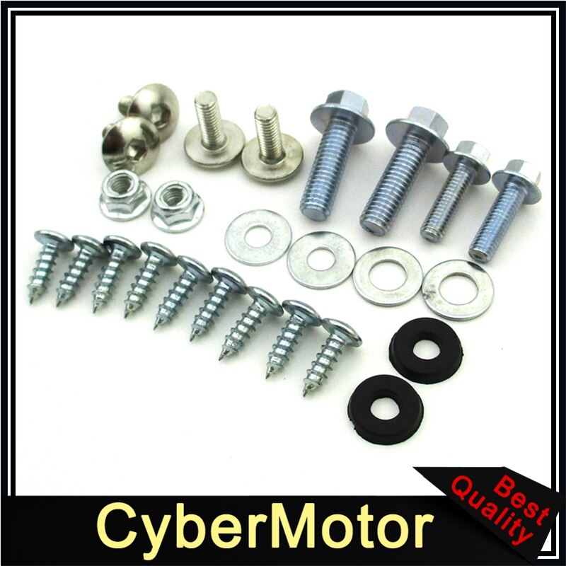 Kunststoff Verkleidung Tank Montieren Schraube Panel Schrauben Für Chinesische CRF50 Pit Dirt Bike Motorrad 50cc 90cc 110cc 125cc 140cc 150cc 160cc