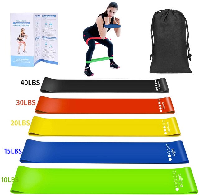 Elastische Band Gym Oefening Bands Weerstand Bands Vrouwen Workout Bands Weerstand Band Set Oefening Band Stretch Bands Bands Gym pink,1800-150-0.35mm