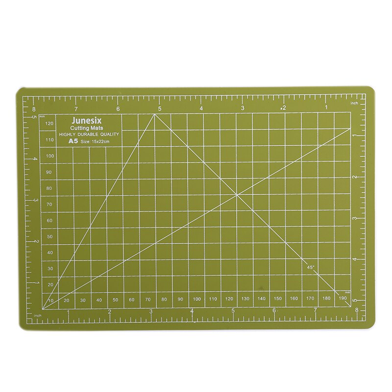 1pc A5 PVC Self Healing Cutting Mat Craft Quilting Grid Lines Printed Board