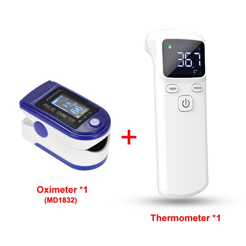 Fingertip Pulse Oximeter de dedo Oximetro Home Blood Oxygen Saturation SpO2 &PR Monitor Pulsoximeter napalcowy Pulsoksymetr: SET 5