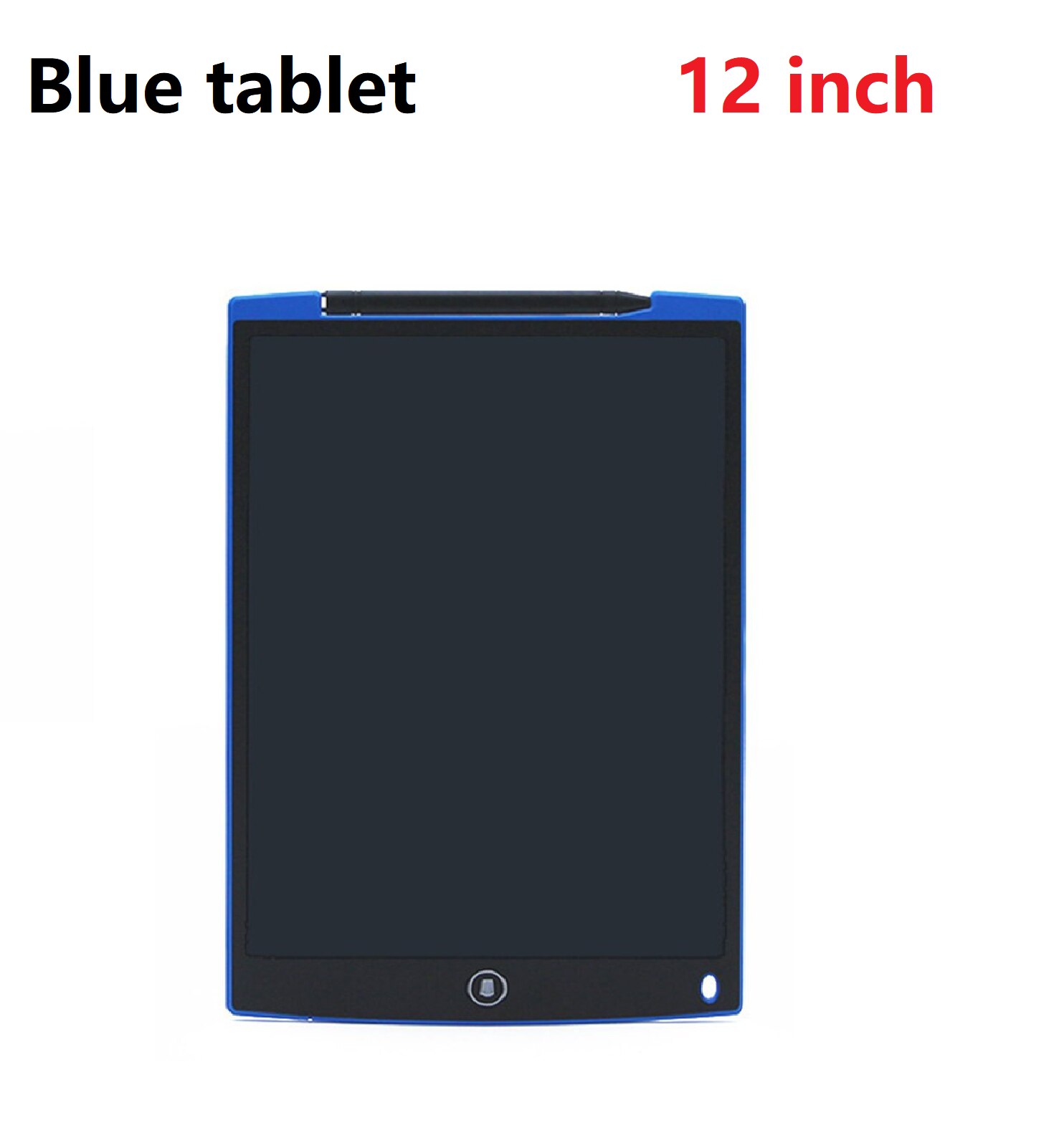 12 inch/8.5 inch LCD Writing Drawing Tablet Drawing Doodle Graphic Board Digital Handwriting Notepad Kids Adult: Blue