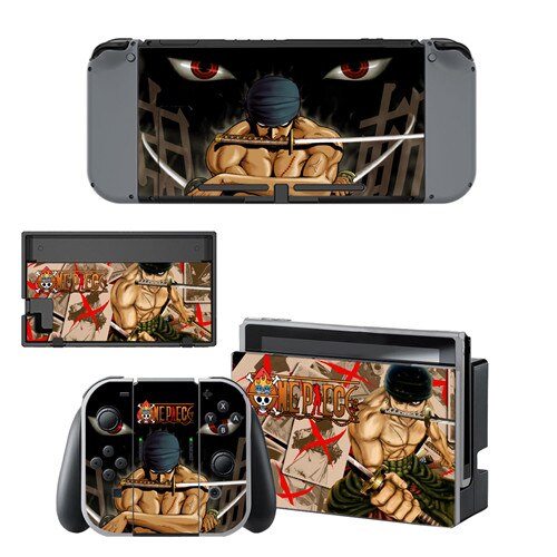 One Piece Sticker Nintendoswitch Skin Nintend Switch Vinilo Skin Sticker Decal for Nintendo Switch NS Console Joy-con Controller: YSNS0693