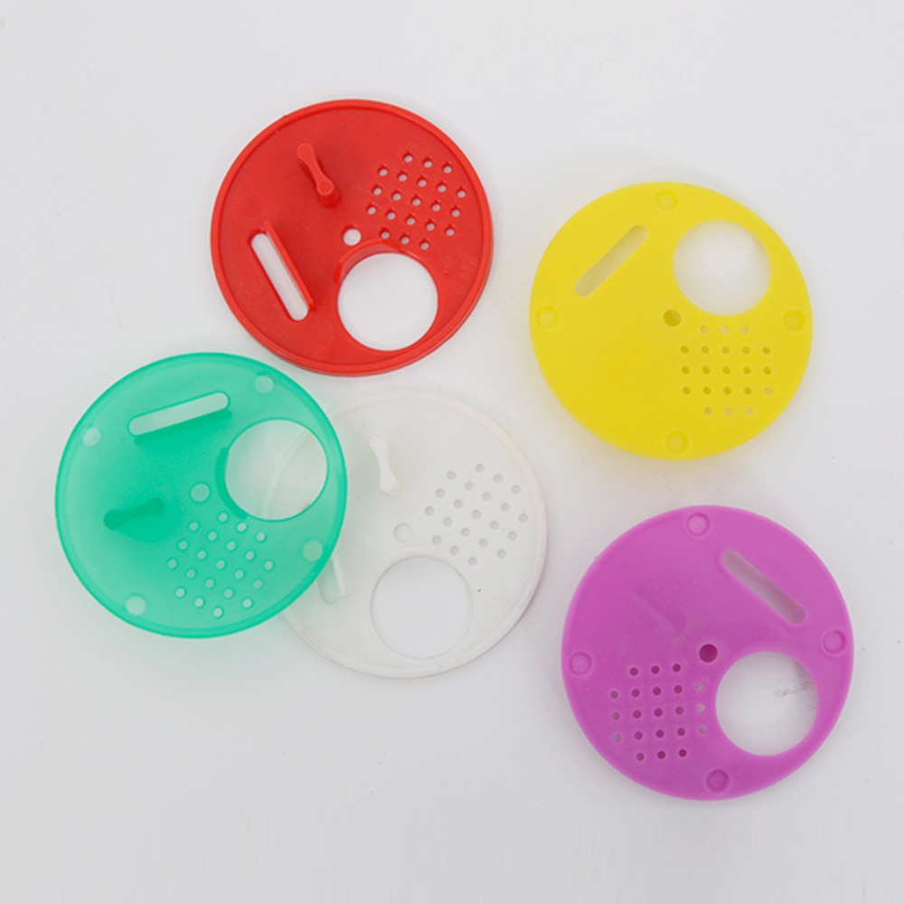 12PCs Round Bee Hive Box Entrance Gate Disc Plastic Bee Nest Door Honeycomb Entrance Gate Beekeeping Tool Equipment