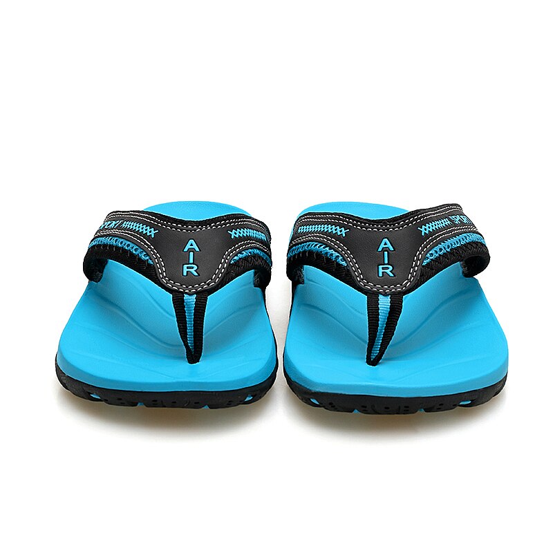 CcharmiX Sommer Männer Schuhe Herren kippen-Flops modisch Anti-Unterhose Leder Männer lässig Schuhe Klassische Massage Strand hausschuhe
