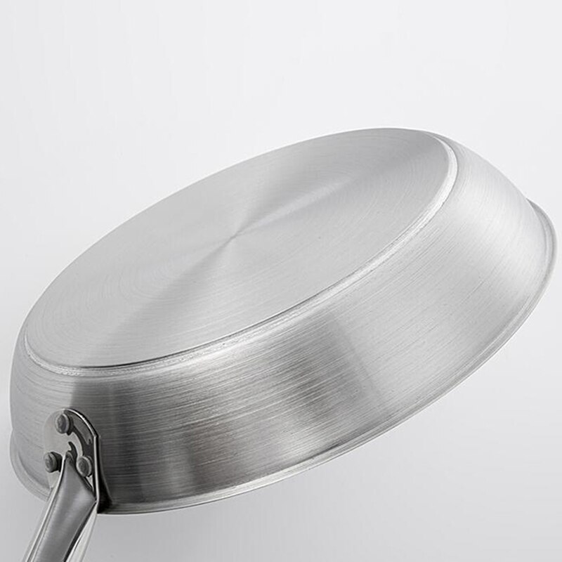 Keuken 20Cm Inductie Koekenpan Rvs Koekenpan Koekenpan Kookgerei Accessoires Koken Gereedschap