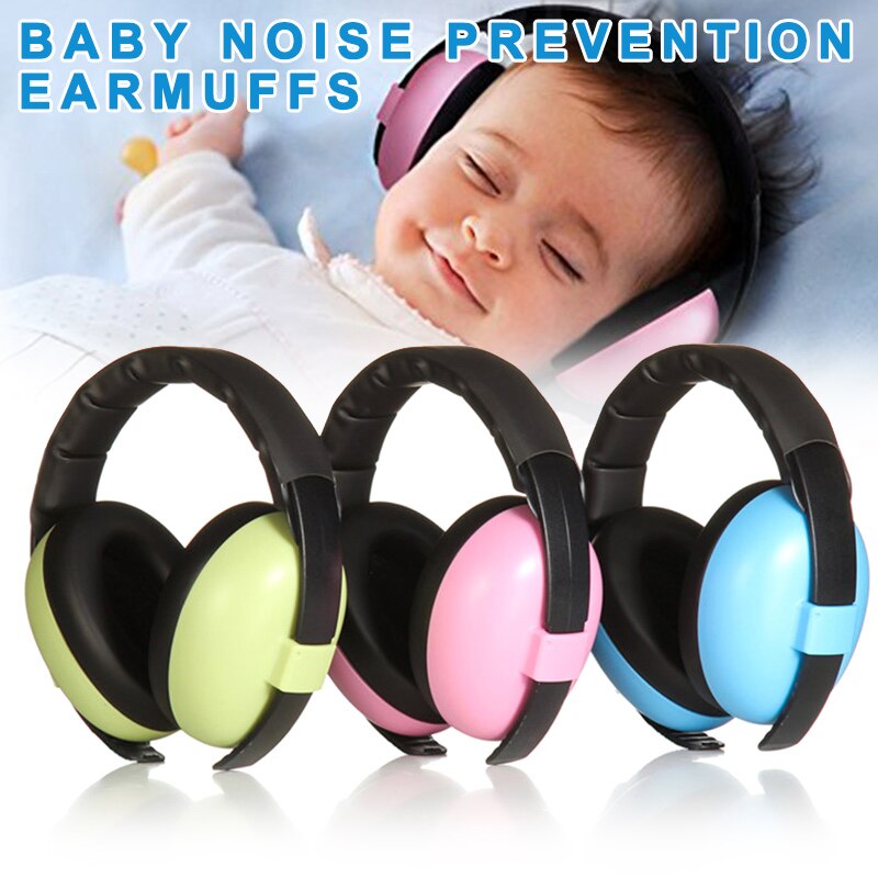 Anti-Noise Earmuffs for Children Hearing Protection Noiseproof Earmuffs for Baby