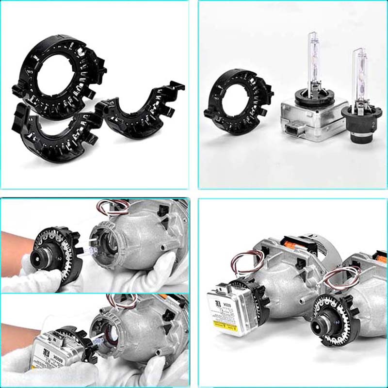 ROYALIN Metall Für Hella 3R G5 Bi Xenon Scheinwerfer Objektiv D2S Lichter Projektor Universal- Auto Lampe D1S D2H D3S D4S leuchtmittel nachrüsten