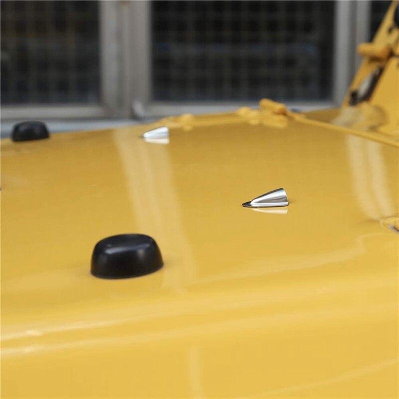 Car Engine Cover Spray Nozzle Cover Hinge Cover Windshield Washer Wipers for Jeep Wrangler TJ 1997-2006