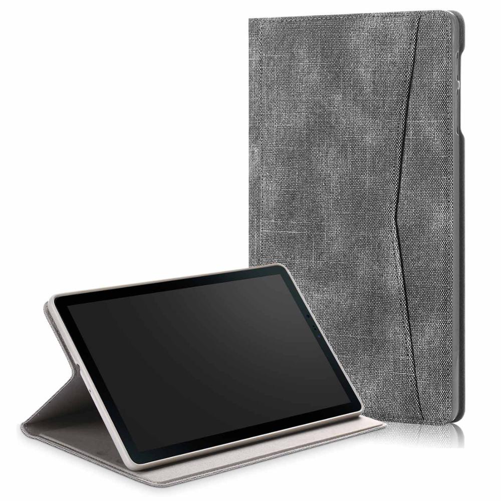 Til funda tablet samsung galaxy tab  a 10 1 etui til samsung galaxy tab et cover: T515- qccd-grå