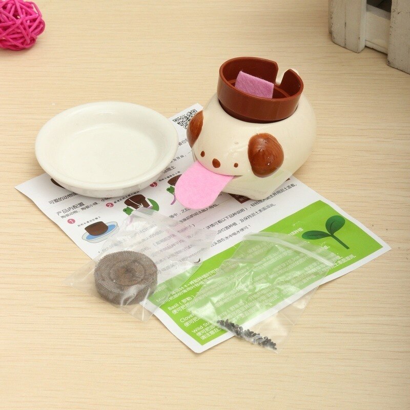 Animal Planter Cute Animal Tongue Pot Ceramic Self Watering Critter macetas