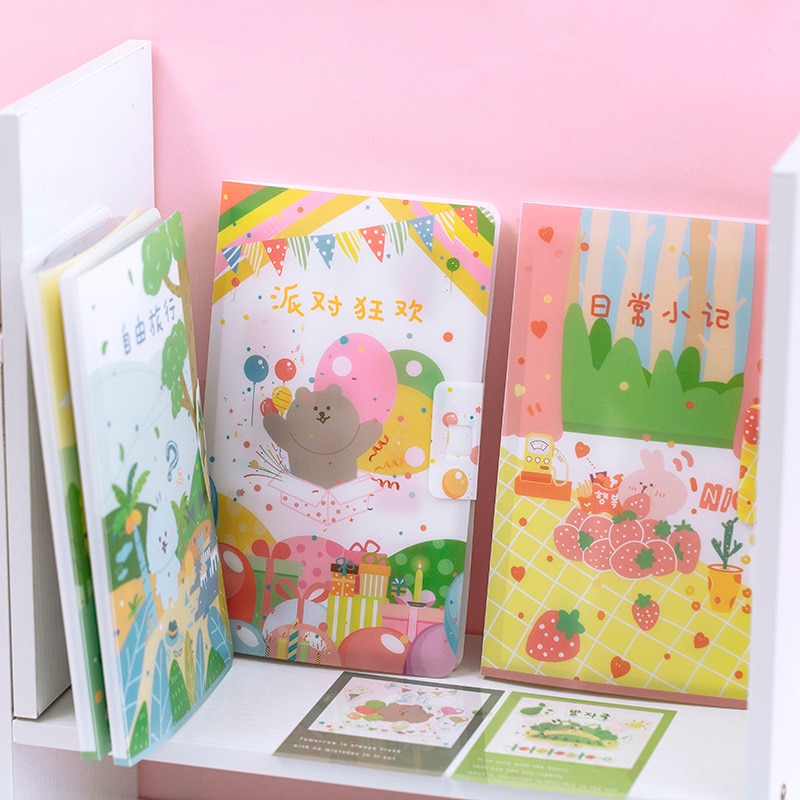 1 lot de /1 autocollants de papeterie kawaii weiwei mengyou, autocollants décoratifs pour journal intime, autocollants pour mobile, scrapbooking, bricolage