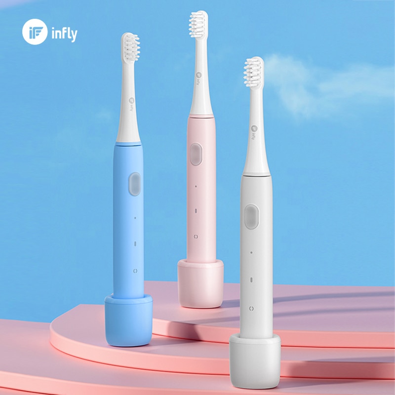 Youpin ultrasonic  p60 elektrisk tandbørste voksenblegning vandtæt usb induktion opladning ultra lang standby rejse tandbørste