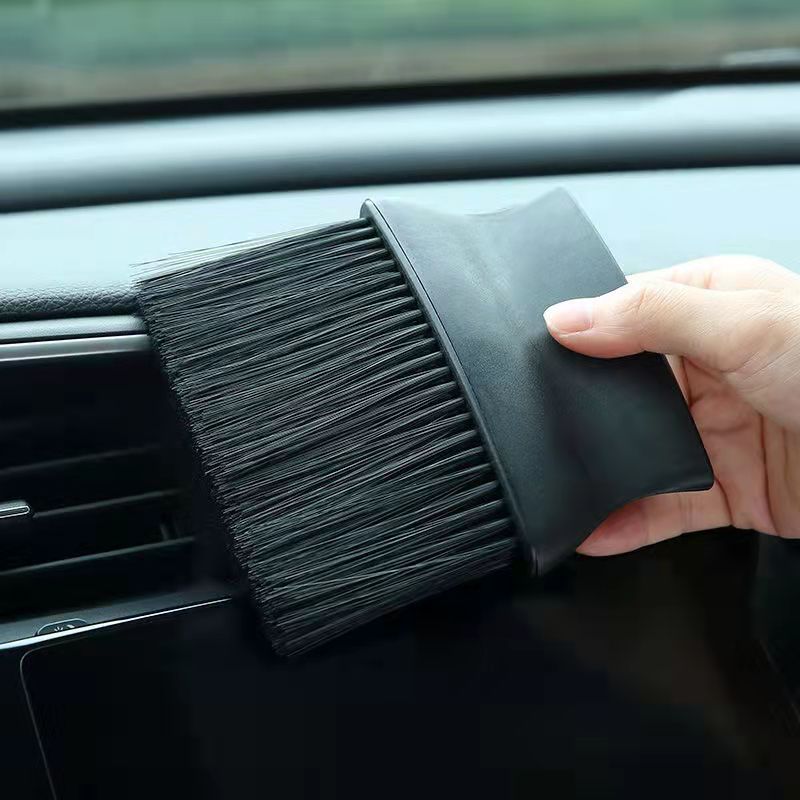 Keyboard Brush Cleaning Brush Computer Mechanical Keyboard Brush Desktop Chassis Host Gap Cleaning Dust Mobile Phone Screen Scan: black