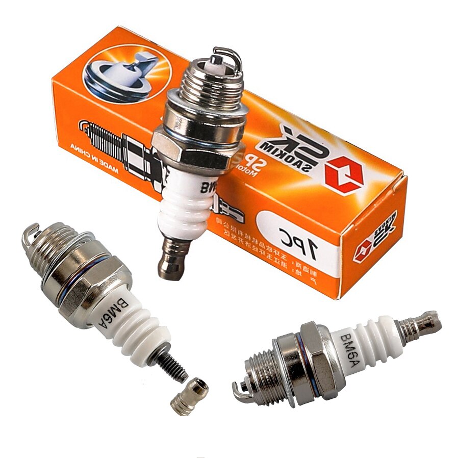 Bougie d'allumage à trois côtés, L7T, électrode à 2 temps, tronçonneuse Bougie d'allumage à trois côtés, L7T, électrode à 2 temps, tronçonneuse
